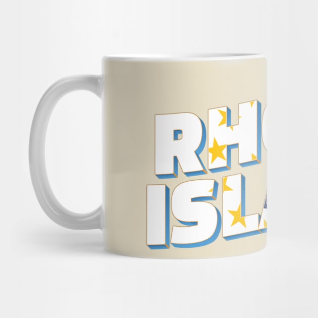 Rhode Island vintage style retro souvenir by DesignerPropo